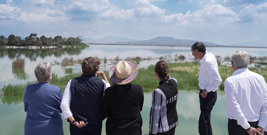 PARQUE ECOLÓGICO LAGO DE TEXCOCO, ES UN ACTO DE JUSTICIA: DELFINA GÓMEZ