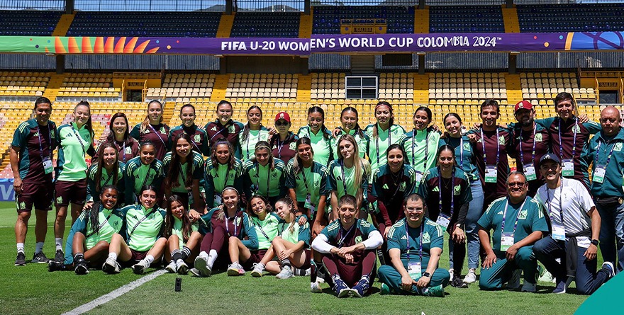 LISTO EL TRI FEMENIL SUB 20 PARA DEBUT EN EL MUNDIAL