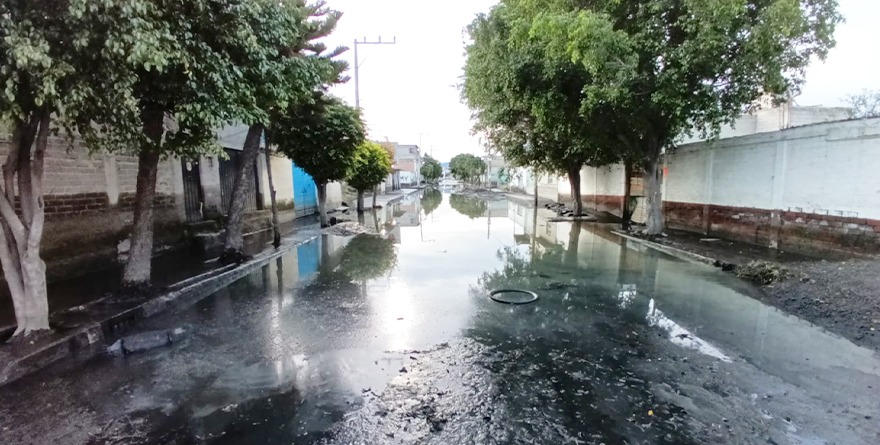 BAJAN NIVELES DE AGUA EN CHALCO