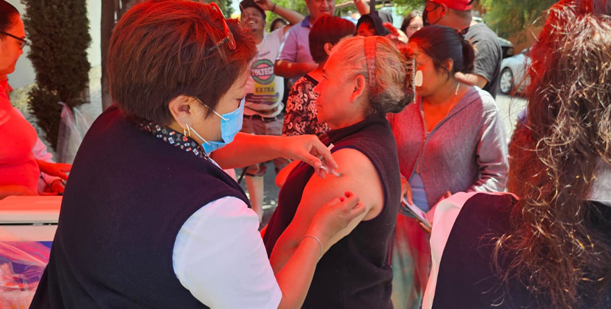 INSTALA GOBERNADORA DELFINA GÓMEZ ÁLVAREZ CARAVANA DE SALUD POR EL BIENESTAR DE CHALCO