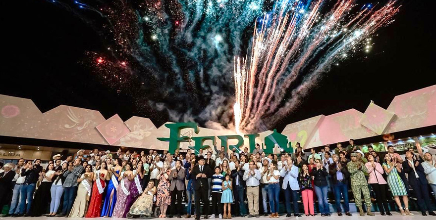 RICARDO GALLARDO ARRANCA LA MEJOR FERIA NACIONAL POTOSINA DE LA HISTORIA