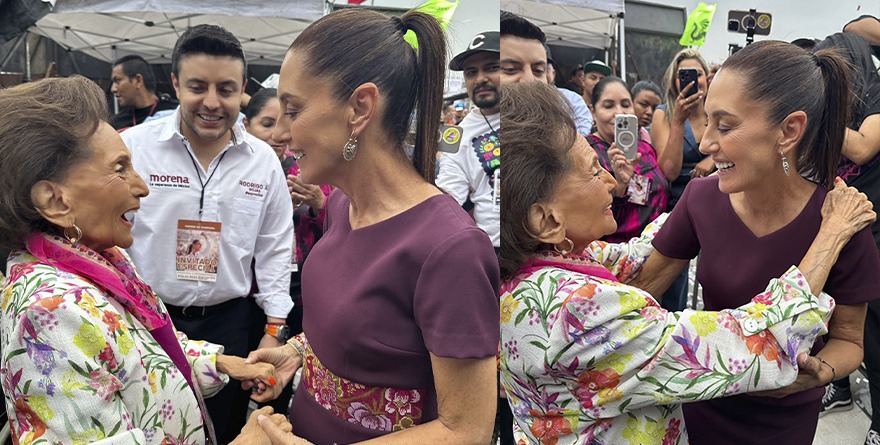 IFIGENIA MARTÍNEZ COLOCARÁ BANDA PRESIDENCIAL A SHEINBAUM