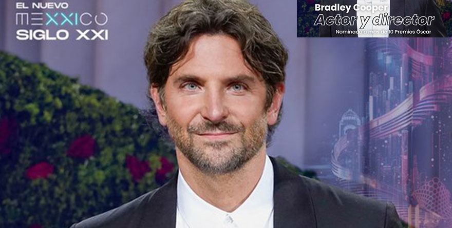 BRADLEY COOPER DARÁ CHARLA EN MÉXICO SIGLO XXI