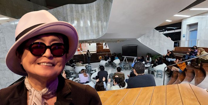 LA VIDA DE LA ARTISTA YOKO ONO EN EL MUSEO DE ARTE MODERNO