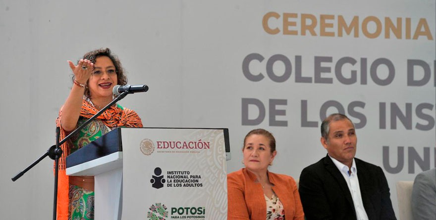 SLP, LÍDER EN ABATIMIENTO DEL REZAGO EDUCATIVO EN MÉXICO