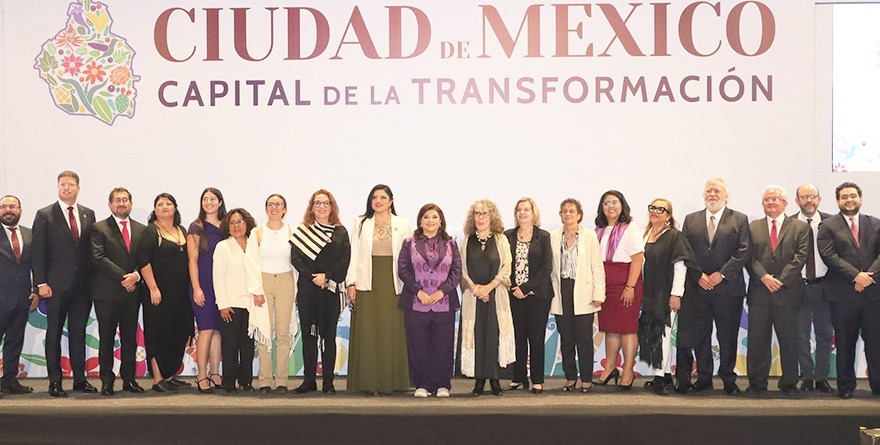 CLARA BRUGADA ANUNCIA SU GABINETE EN LA CDMX