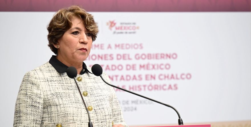 GOBERNADORA DELFINA GÓMEZ DESPLIEGA TODA LA FUERZA DEL ESTADO EN CHALCO