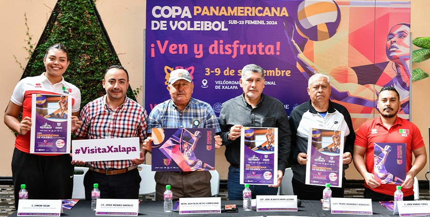 XALAPA, SEDE DE LA COPA PANAMERICANA DE VOLEIBOL SUB-23 FEMENIL 2024