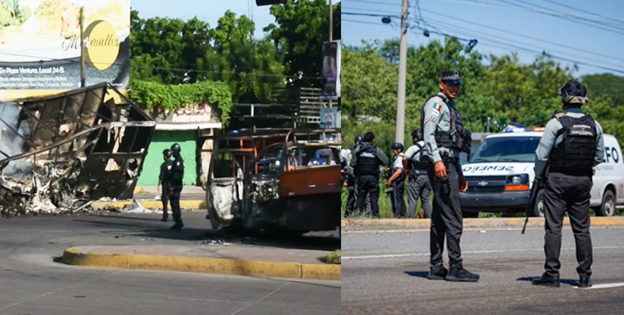 ESCALA EN CULIACÁN GUERRA DE CÁRTELES