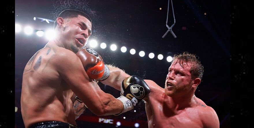 DOMINA CANELO ÁLVAREZ A BERLANGA