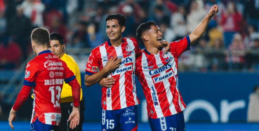 VENCE ATLÉTICO DE SAN LUIS A SANTOS Y YA PIENSA EN LIGUILLA