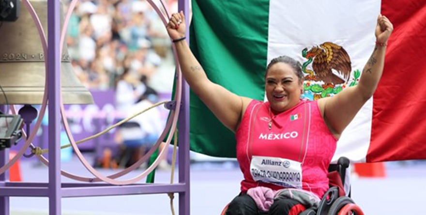 GLORIA ZARZA GANA EL PRIMER ORO PARA MÉXICO