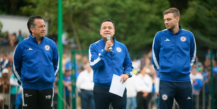 VERACRUZ Y CRUZ AZUL JUNTOS POR EL DEPORTE, LA SALUD Y EL MEDIO AMBIENTE