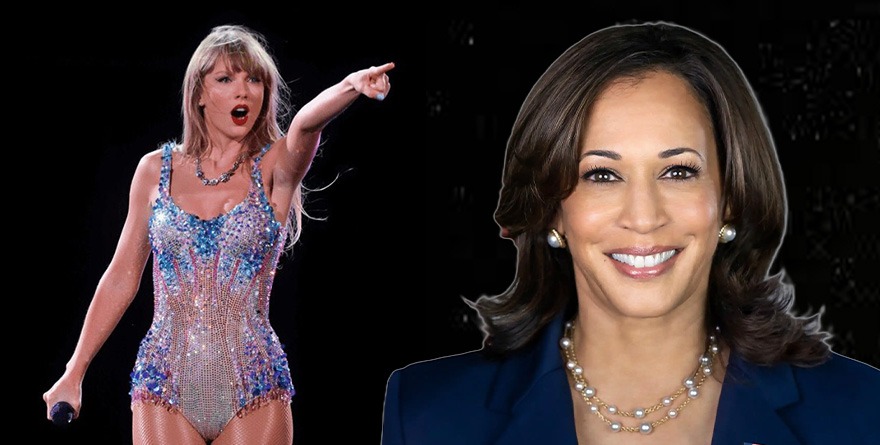 VOTARÁ TAYLOR SWIFT POR KAMALA HARRIS PARA PRESIDENTA  DE EU