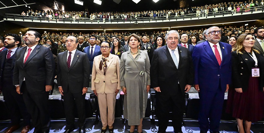 DELFINA GÓMEZ PRESENTA SU PRIMER INFORME DE GOBIERNO