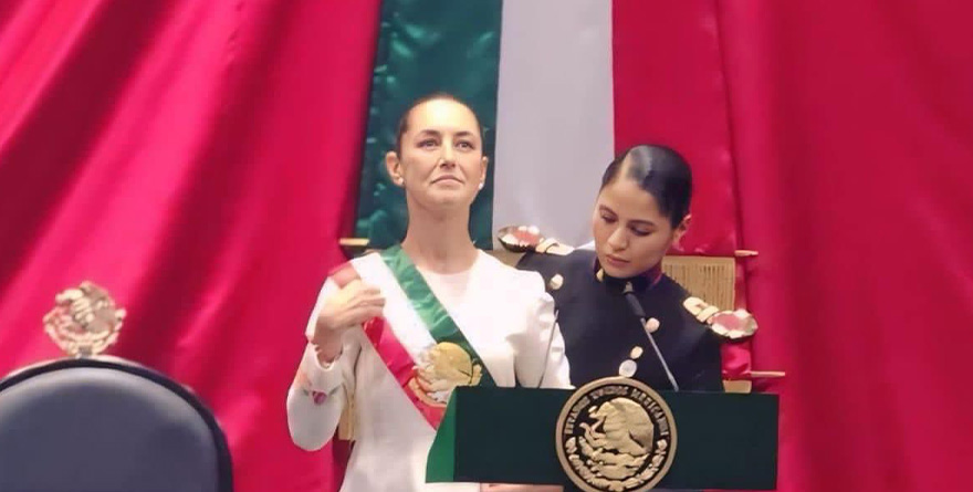 RICARDO GALLARDO FELICITA A LA NUEVA PRESIDENTA DE MÉXICO CLAUDIA SHEINBAUM