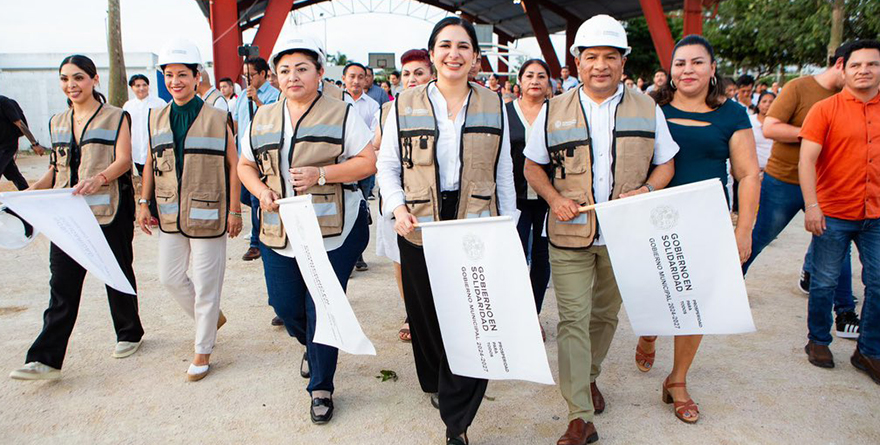 ALCALDESA DE SOLIDARIDAD COMPROMETIDA A MEJORAR LA 5ª. AVENIDA