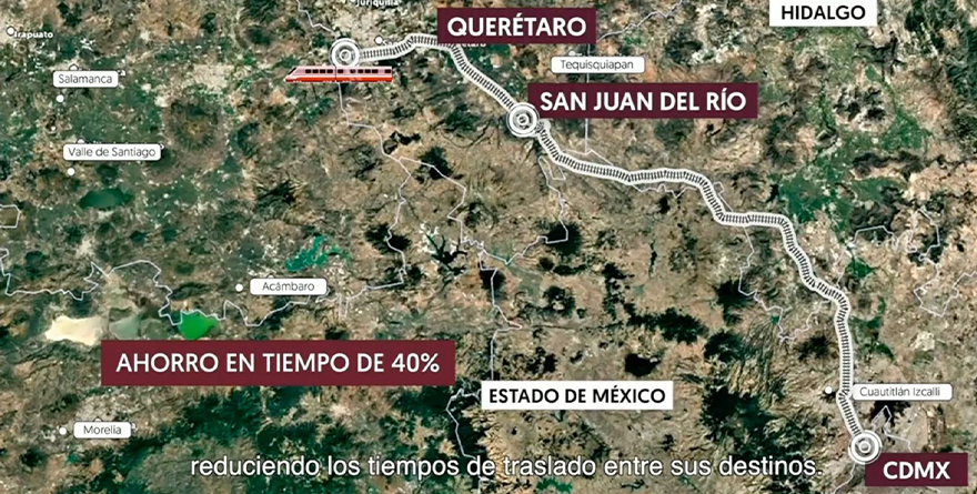 TREN MÉXICO-QUERÉTARO TAMBIÉN BENEFICIARÁ A CUATRO MUNICIPIOS DE HIDALGO