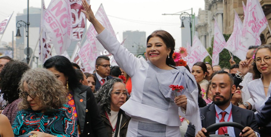 CLARA BRUGADA ANUNCIA COMPROMISOS EN SUS 100 PRIMEROS DÍAS