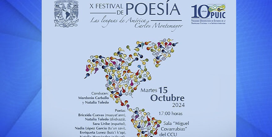 X FESTIVAL DE POESÍA LAS LENGUAS DE AMÉRICA